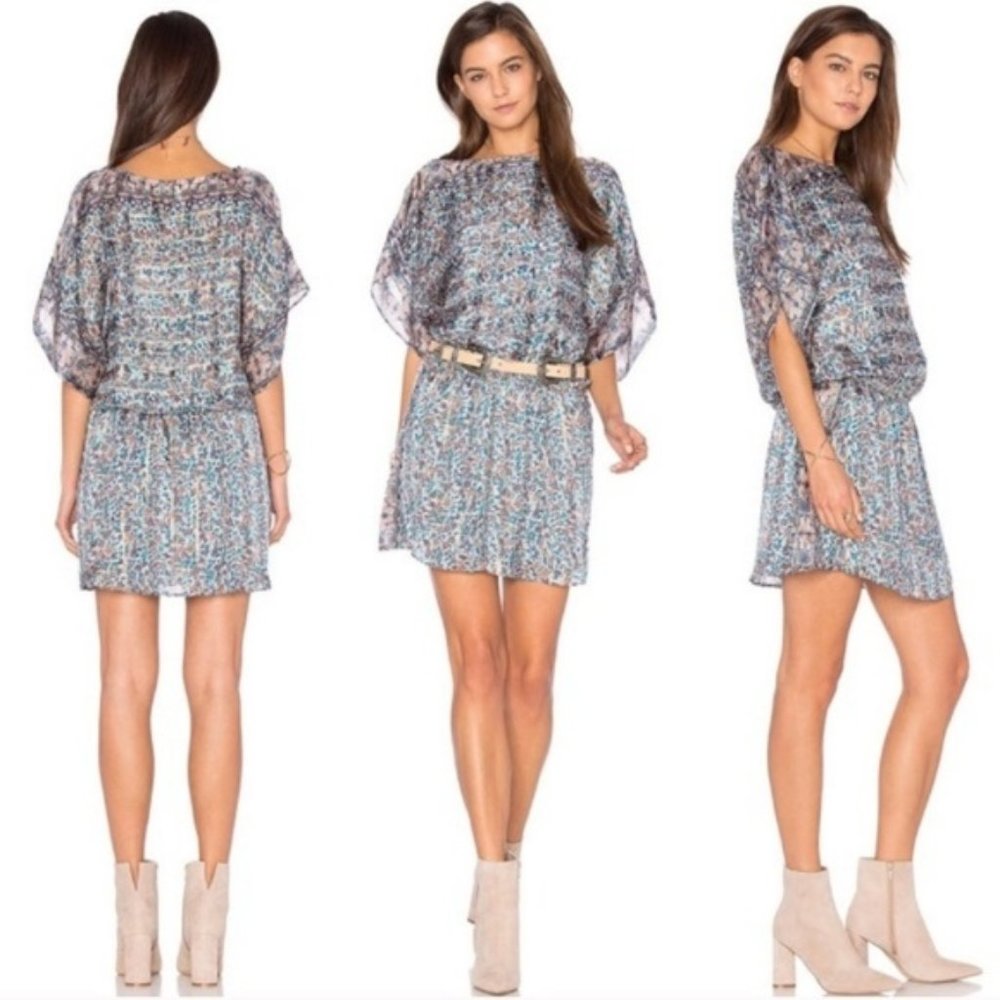 MOVING SALE! Joie Soffine Silk Metallic Dress
